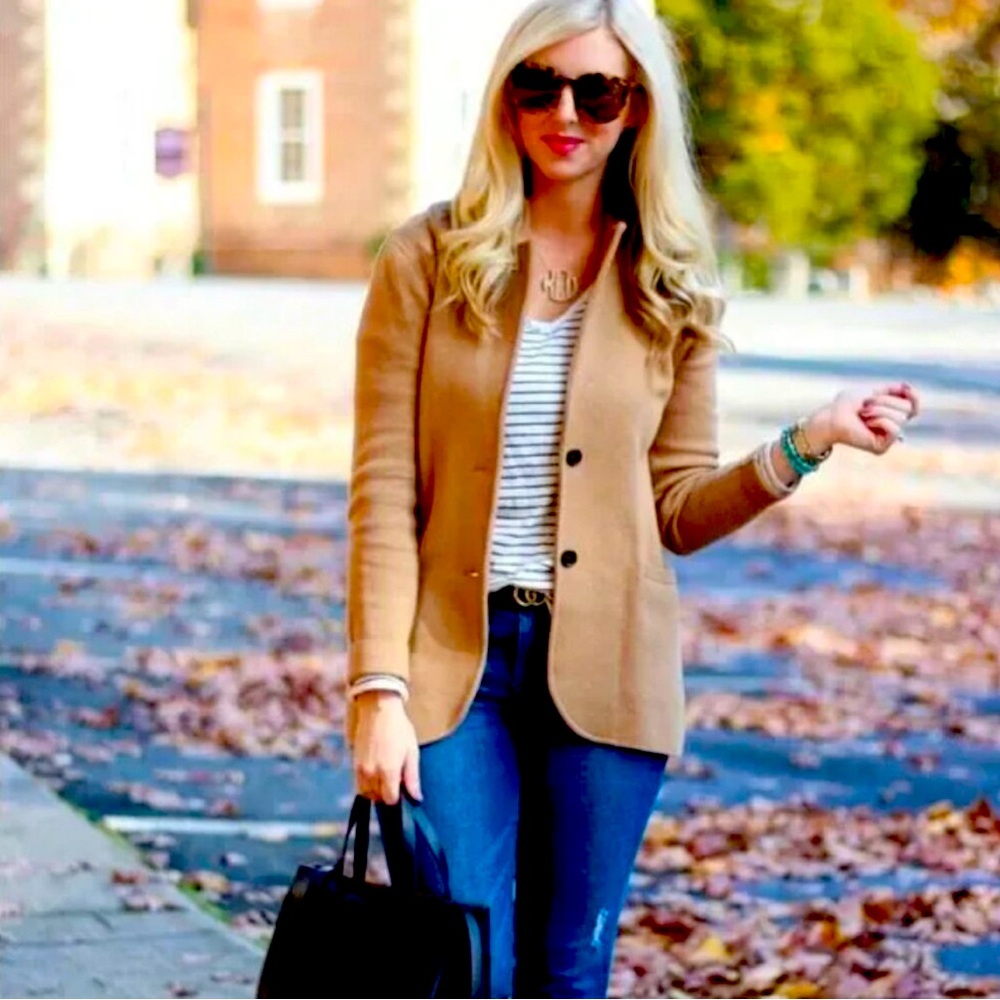 J. Crew Tan Blazer